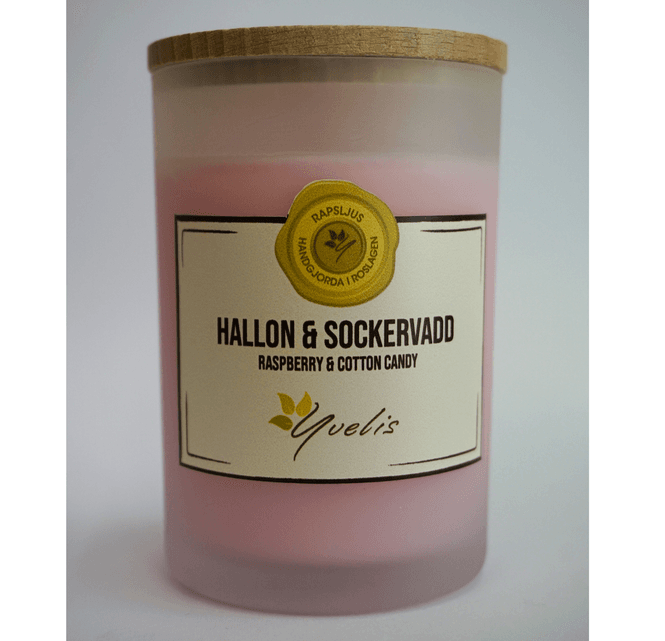 Hovedbilde Duftlys Hallon & Sokkervadd