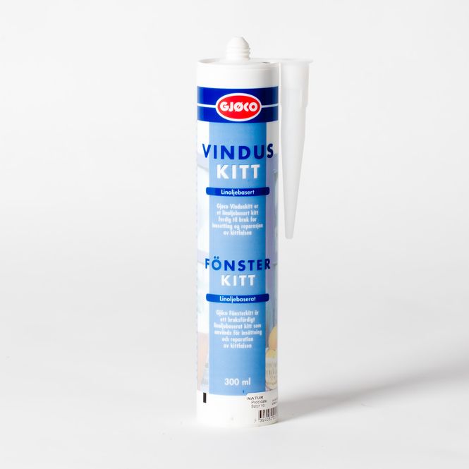 Hovedbilde Gjøco vinduskitt i patron 300 ml.