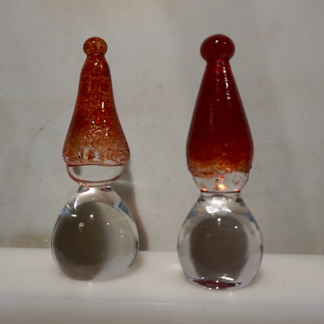 Hovedbilde Glassnisse rød lue