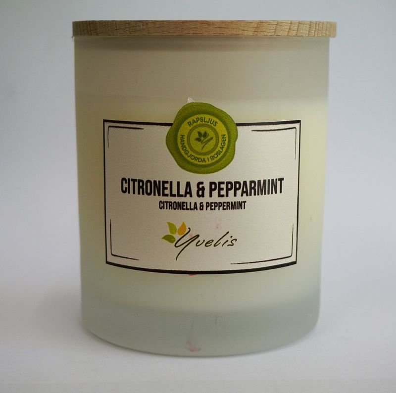Duftlys Citronella & pepparmint
